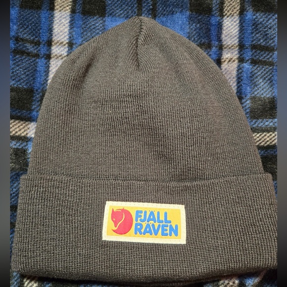 Fjall Raven Vardag Classic Beanie Black OSFM NWT - Picture 1 of 5